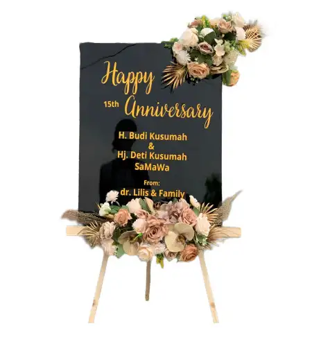 Papan Bunga Akrilik Thamrin Jakarta